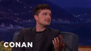 Josh Hutcherson Just Wants To Stay In Bed All Day | CONAN on TBS