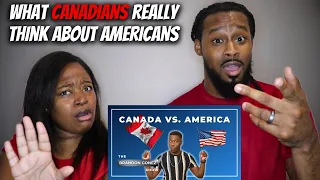 🇨🇦American Couple Reacts "This Is What Canadians REALLY Think About Americans"