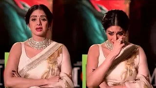 EMOTIONAL Sridevi CRYING In her Last Interview Will Make You Feel SAD