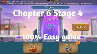 Lords mobile Vergeway Chapter 6 Stage 4 easiest guide