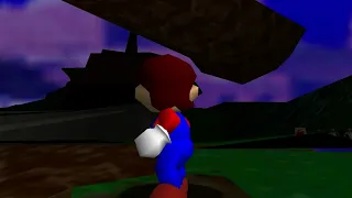 B3313: Powerful Mario Negative Aura Wing Cap Slowed DOWN