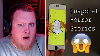 3 Disturbing True Snapchat Stories - Mr Nightmare (REACTION)