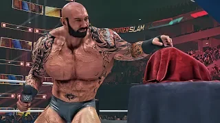 BEAST BATISTA REVEALS ANIMALISTIC WWE TITLE! | WWE 2K19 Universe Mods