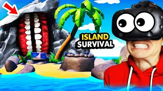 Entering THE SMILE ROOM To SURVIVE ON REMOTE ISLAND (Funny Island Time VR Gameplay)