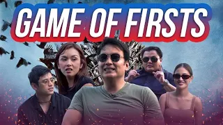 Game of Firsts kasama ang "Walang Matigas na Pulis sa Matinik na Misis" cast | Ramon Bong Revilla Jr