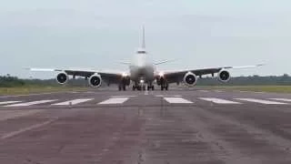 Cargolux Boeing 747-8F em Manaus