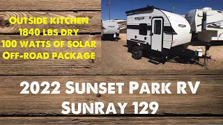 2022 Sunset Park RV SunRay 129