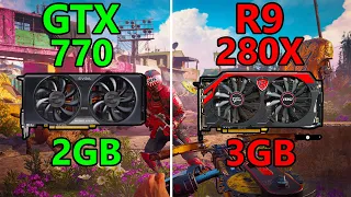 GTX 770 vs R9 280X - 8 Games Tested on 1080P - High Settings