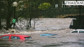 Apocalypse in Thailand! Footage of the Worst Flood in Pattaya History!