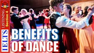 Cambridge IELTS Listening Practice | Section 4 | Health Benefits of Dance