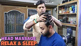 Stress relief Head massage | Deep tissue body massage | Watch to sleep | Neck cracking ASMR