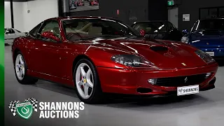 1999 Ferrari 550 Maranello Coupe - 2023 Shannons Autumn Timed Online Auction