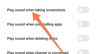 How to on off Play sound when taking screenshots in Redmi 7 , Play sound when taking screenshots ko