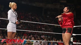 Rusev blames Lana for his loss to John Cena at WWE Payback: Raw, May 18, 2015