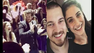 Hazal Kaya and Çağatay Ulusoy met at a cafe for their film project!