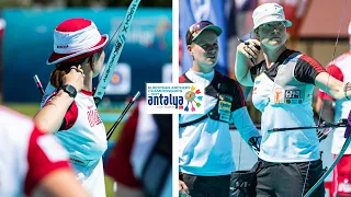 Russia v Germany – recurve women team gold | Antalya 2021 European Archery Championships