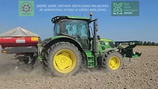 Jesień 2023 w ZSCKR Leśna Podlaska - nawożenie, orka i siew #fendt #johndeere #sulky #Zetor #zsckr