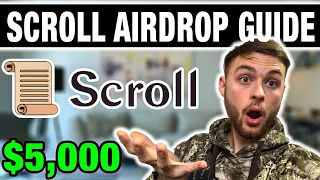 Scroll Airdrop Tutorial [UPDATED] - How to be eligible for Scroll Airdrop [FULL GUIDE]