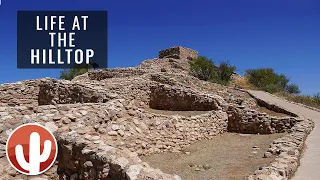 The Ancient Hilltop Pueblo of Tuzigoot National Monument | Clarkdale, AZ