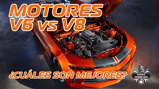 Motores de coche V6 vs V8: ¿Cuáles son mejores?