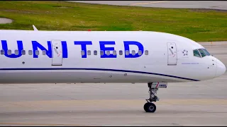 4K 20 MINUTES OF PLANE SPOTTING AT HOUSTON IAH AIRPORT