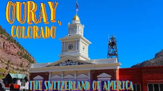 Ouray, Colorado - The Switzerland of America - Town Tour, Outlaw Restaurant, Waterfall, Hot Springs