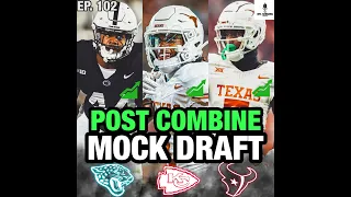 Post NFL Combine Mock Draft | 2024 NFL Combine Winners & Losers!