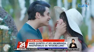 Mikee Quintos, Kelvin Miranda to play star-crossed lovers on ‘Wish Ko Lang’ | 24 Oras