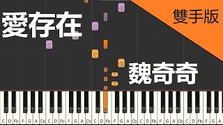 爱存在 魏奇奇  钢琴教学 进阶版