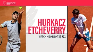 Hubert Hurkacz - Tomas Martin Etcheverry | ROME R32 - Match Highlights #IBI24