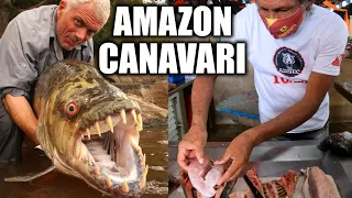 Amazon River Monsters and Interesting Street Food 🇧🇷 ~358