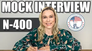 2024 US Citizenship Mock Interview | N-400 Interview Simulation