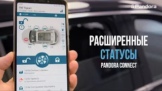 Pandora Connect. Расширенные статусы