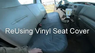 ReCovering A Bench Seat 2004 Ford Super Duty