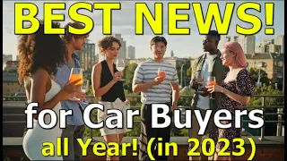 BEST NEWS FOR CAR BUYERS ALL YEAR (2023)! THE CAR MARKET IS SHIFTING!  The Homework Guy