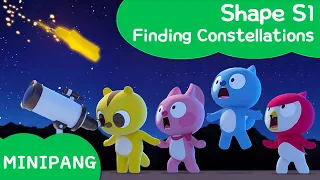 Learn shapes with MINIPANG | shape S1 | Finding Constellations🌟 | MINIPANG TV 3D Play