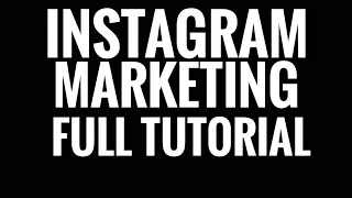 Instagram Marketing Full Course In 1 Hours | Instagram Marketing Tutorial For Beginners | 2022