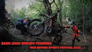 #Basic Hard Enduro Training | Sports Festival 2020 | Hobby and Expert TRACK | #HardEnduroVlog68