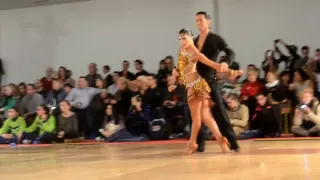 1/2 final - WDSF WORLD OPEN Latin - samba - DanceSport Cup 2013 Madrid