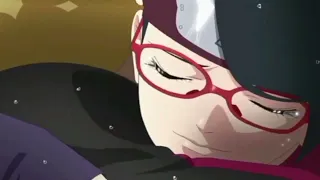 kekhawatiran Sarada dan Mitsuki saat Boruto jatuh di lautan