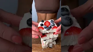 Prebiotic gut health bark recipe 🍓🤤