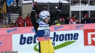 Simon Ammann 215,5m - Harrachov 2011 - Fall