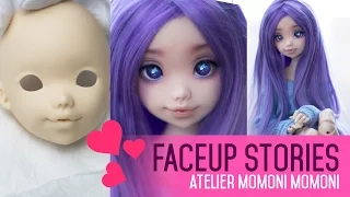 Repainting Dolls - ATM Momoni - Faceup Stories ep.43