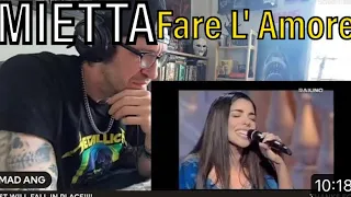 METALHEAD REACTS| MIETTA - Fare L' Amore (SANREMO 2000)