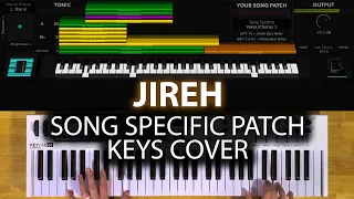 Jireh MainStage patch keyboard cover- Elevation Worship & Maverick City Music