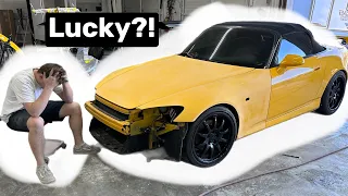 I Finished @Vtuned's Old Car, And Crashed The S2000?!!