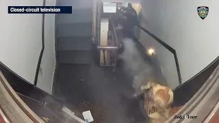 Bodycam shows officers shot in stairwell of Brooklyn apartment