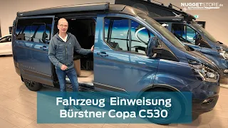 Fahrzeug-Einweisung: Bürstner Copa C530 (Modell 2023)