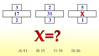 Məntiq Dərsləri #7. X-in qiymətini tapın. asan izah