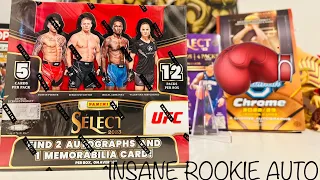 2022-23 SELECT UFC HOBBY BOX! INSANE ROOKIE AUTO PULLED!